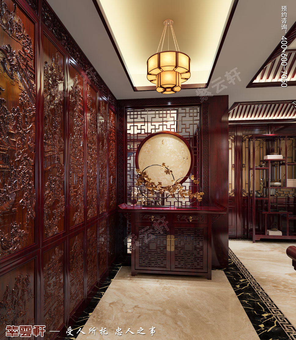 中式风格门厅设计