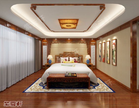 古典卧室装修效果图卧室中式设计
