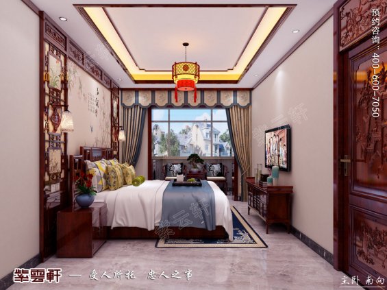当下最流行的卧室效果图，简约中式风格装修