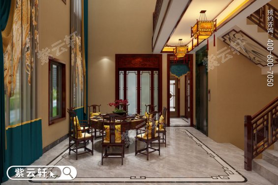 古典室内设计餐厅中式风格装修效果图