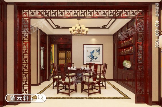 中式风格餐厅装修效果图融合优雅与时尚