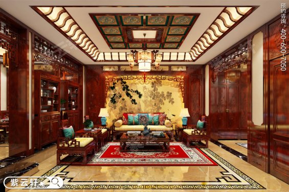 古典风格中式客厅装修效果图实景图