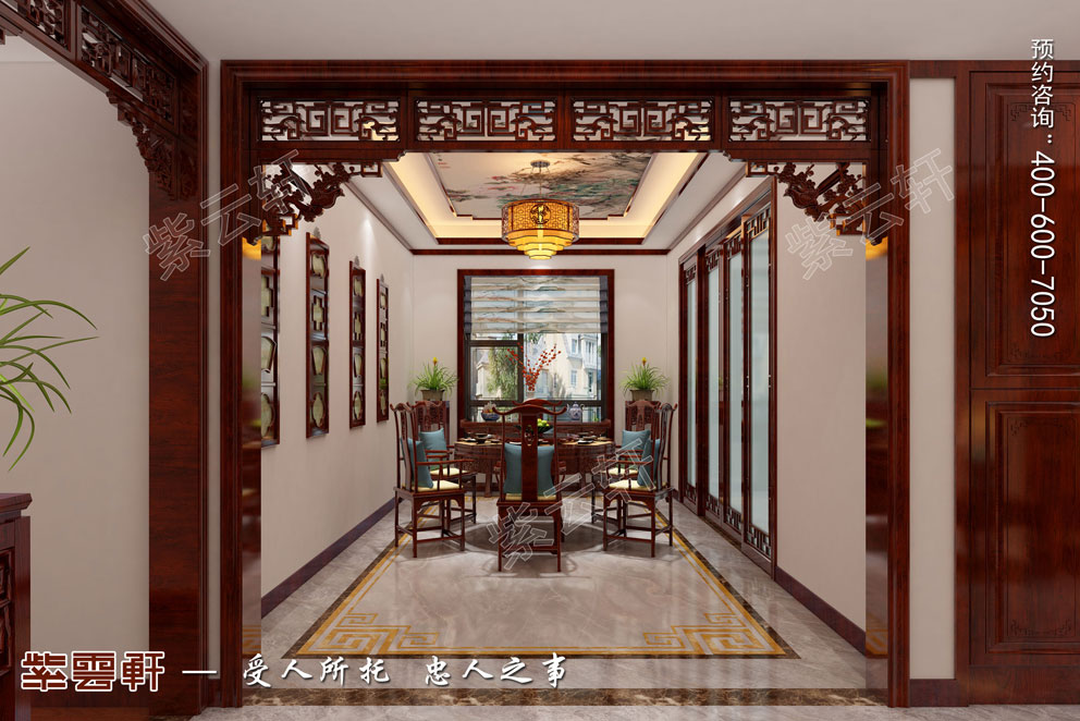 中式餐厅装修设计效果图 中式餐厅装修设计