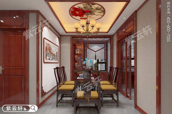 中式风格小户型餐厅装修设计年轻人的最爱