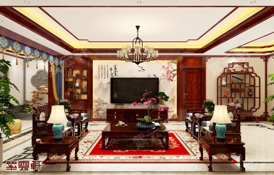 赏心悦目的中式别墅室内装修效果图让人一见倾心